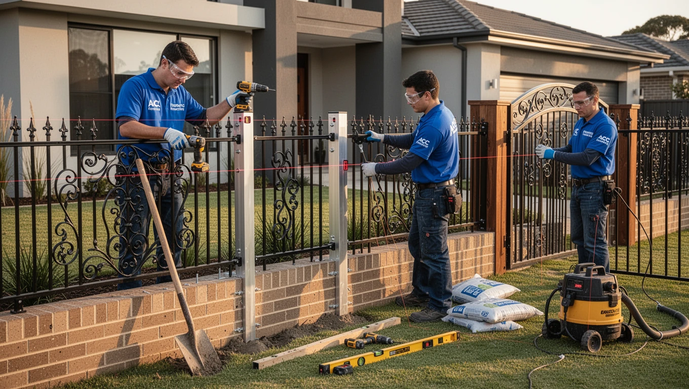 Decorative Aluminum & Iron Fencing